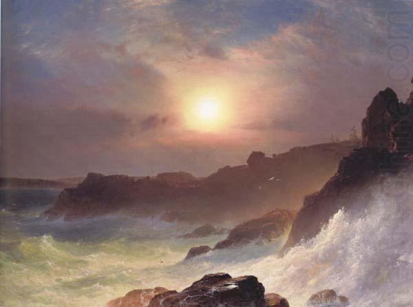 Coast Scene,Mount Desert, Frederic E.Church